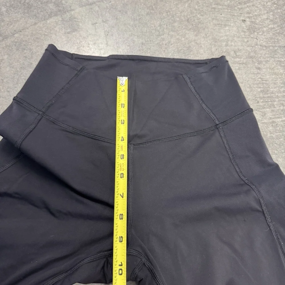 Women's Lululemon Leggings Black Mid Rise Athletic Yoga Pants Sz 6